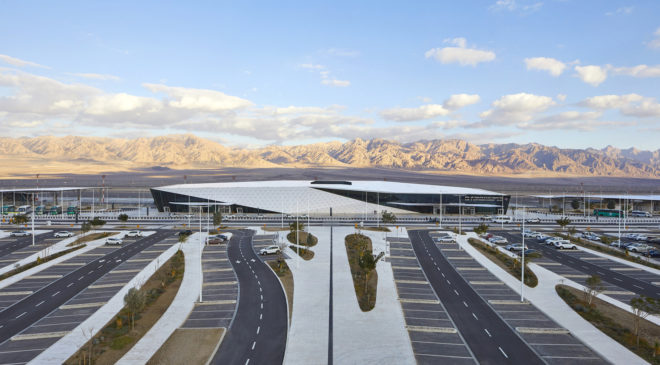 Parkovanie na letisku Ramon